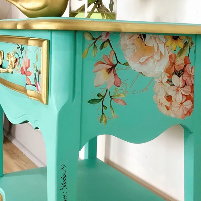 Rose Celebration - Rub-On Furniture Decal Transfer by Redesign with Prima!
