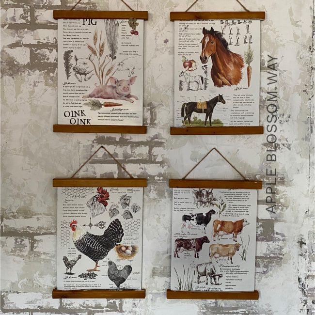 Farm Life - Rub-On Furniture Decal Transfer by ReDesign with Prima!