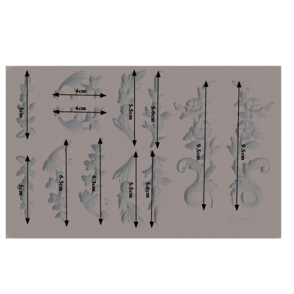 Delicate Flora - Decor Mould