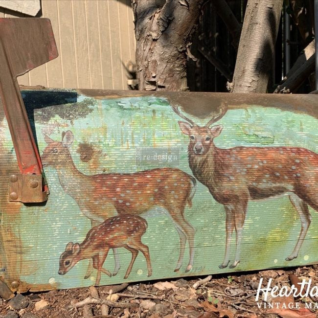 Fauna - Rub-On Furniture Decal Transfer by Redesign with Prima!