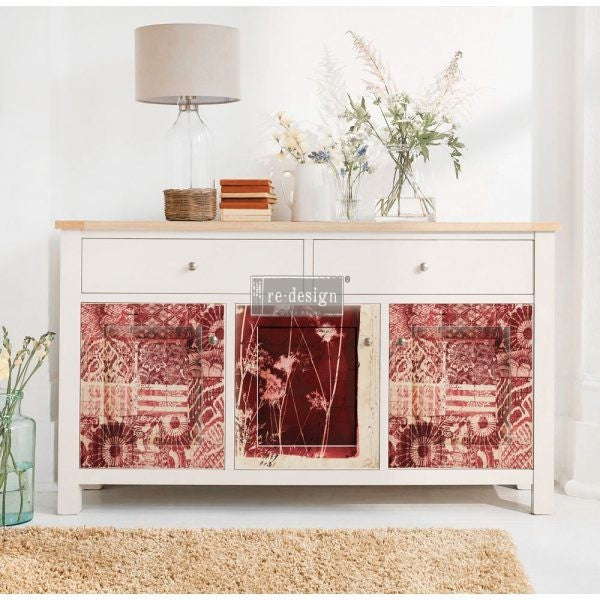 Botanical Print - Rub-On Furniture Decal Transfer by Redesign with Prima!