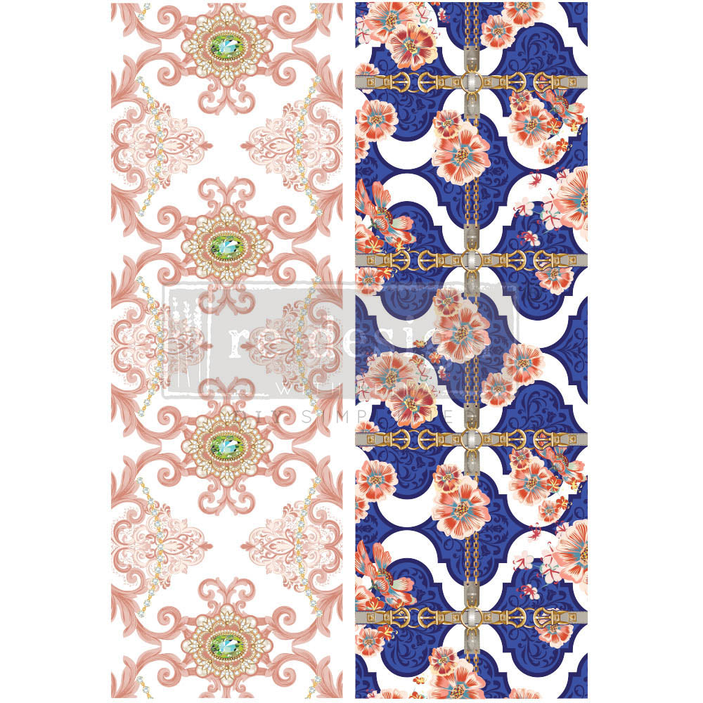 Fashion & Florals - CECE - Rub-On Furniture Decal Transfer by Redesign with Prima!