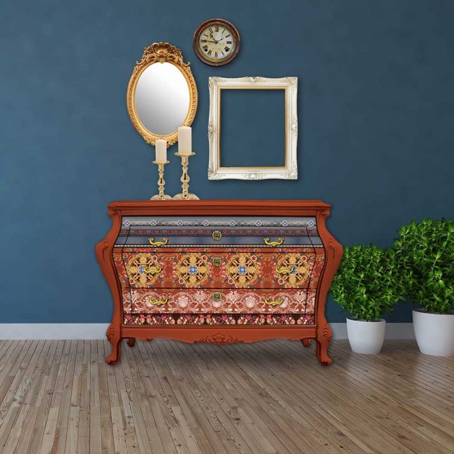 Divine in Denim - CECE - Rub-On Decor Furniture Transfer by Redesign with Prima!