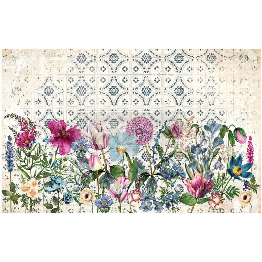 Fuchsia - Decoupage Paper