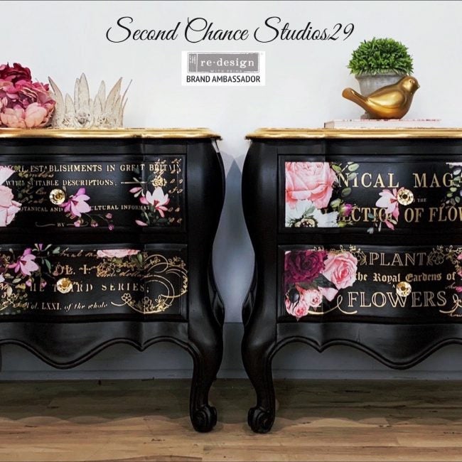 Violet Hill Decor Transfer by Redesign with Prima