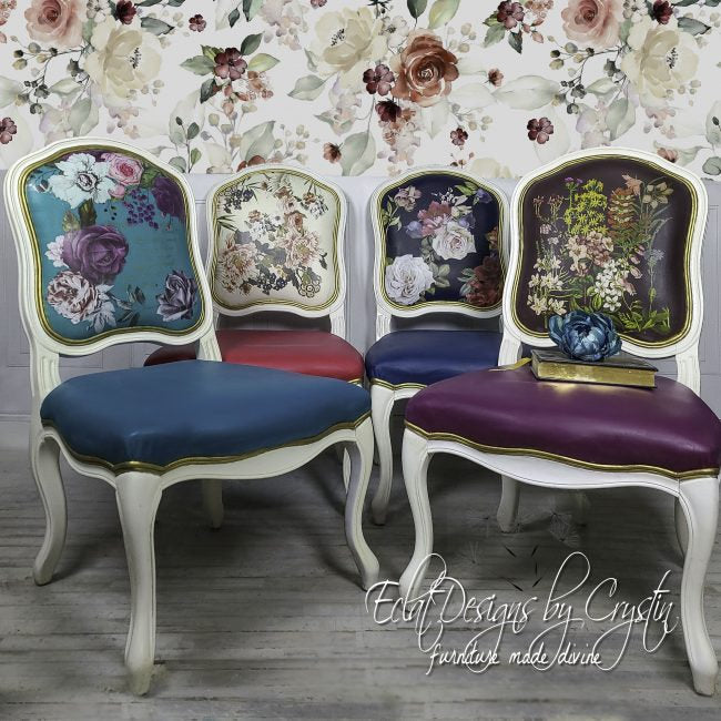 The Flower Fields - Rub-On Furniture Decal Transfer by Redesign with Prima!