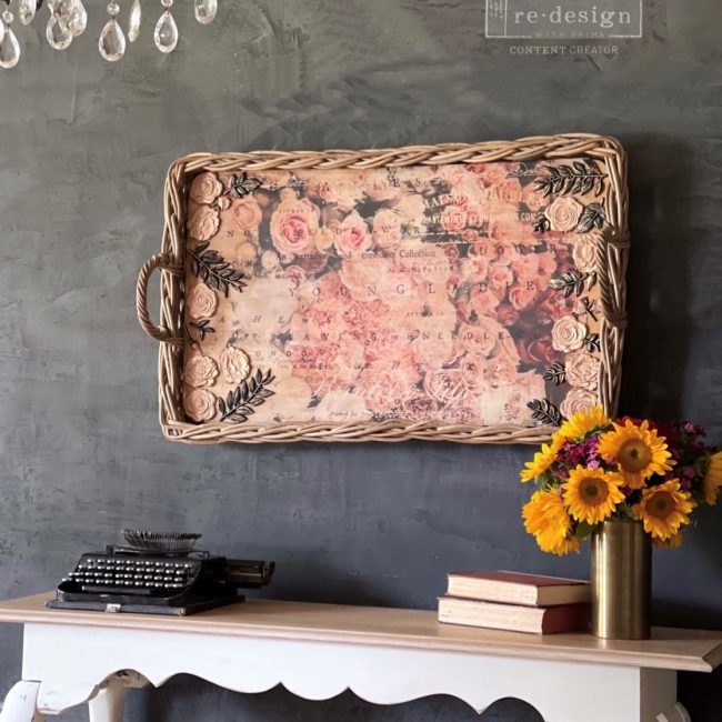 Angelic Rose Garden - Decoupage Paper