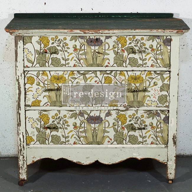 Antonia - Rub-On Furniture Decal Transfer by redesign with Prima!