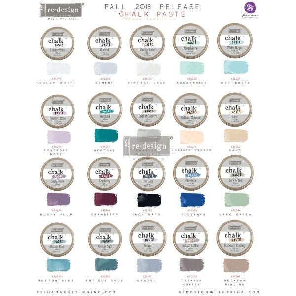 ENGLISH COUNTRY Chalk Paste by Redesign with Prima!