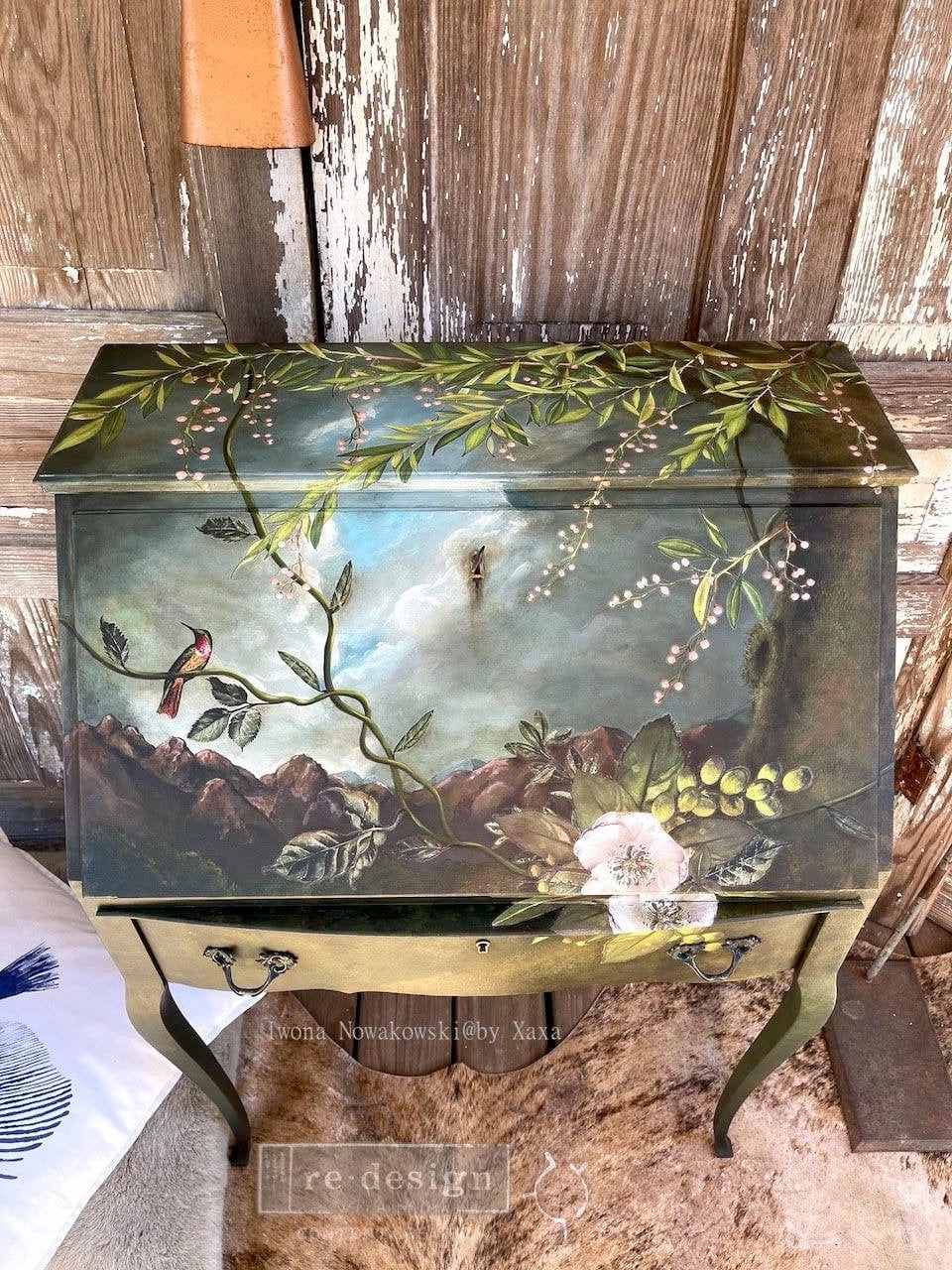 Spring Branch Decor Transfer by Redesign with Prima
