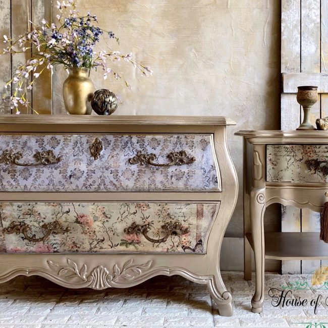 Botanical Imprint - Decoupage Paper