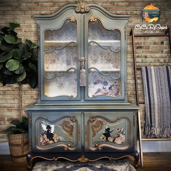 Floral Court - Discontinued - Furniture Decal Transfer ReDesign by Prima!