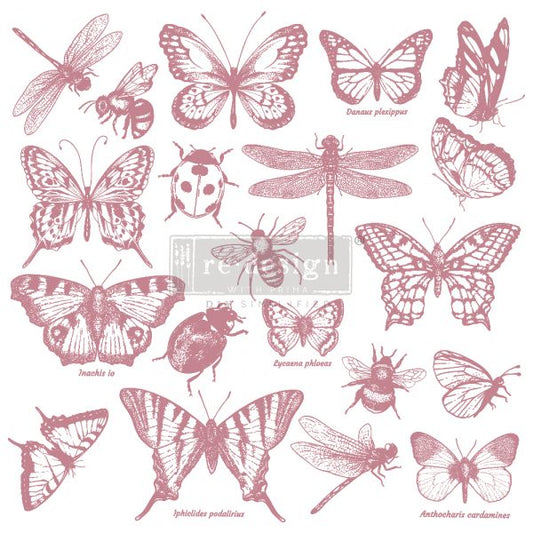 Monarch Collection Decor Stamps! by ReDesign with Prima!