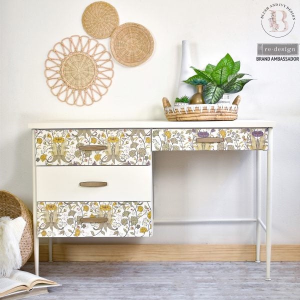 Antonia - Rub-On Furniture Decal Transfer by redesign with Prima!