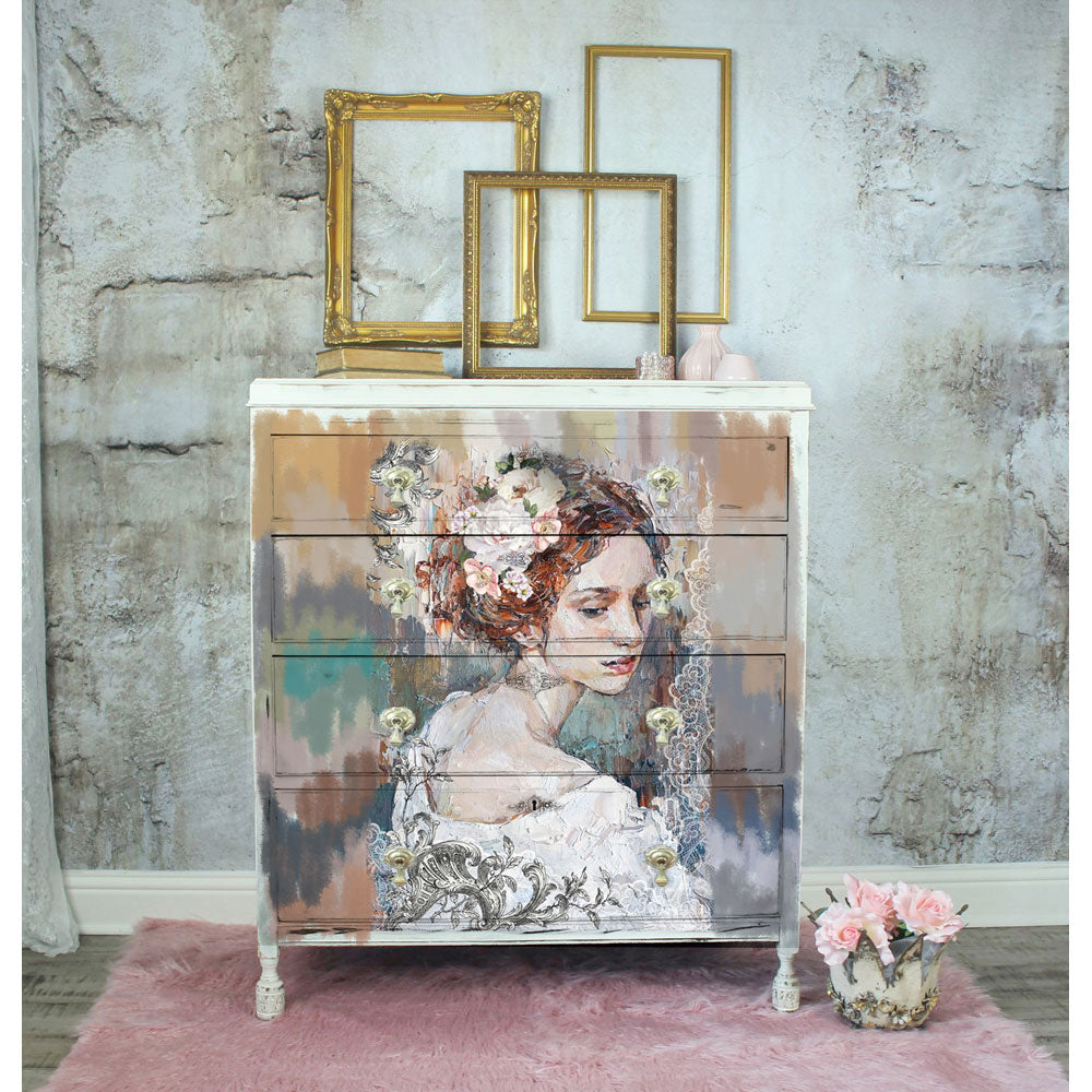 Peaceful Ponder - A1 Decoupage Paper