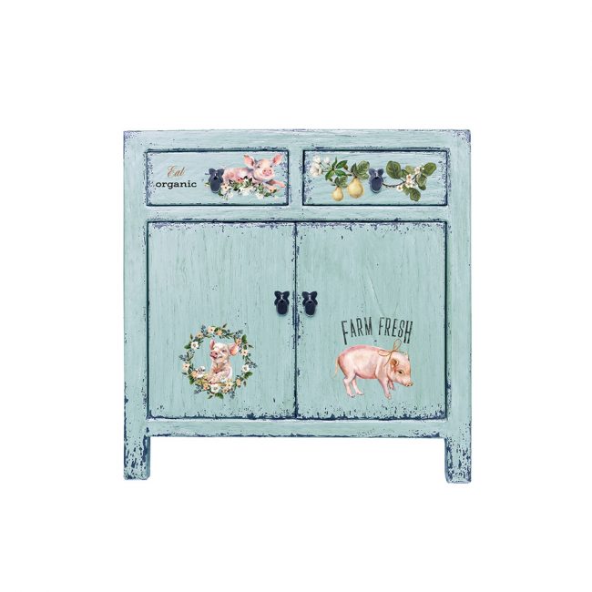 Farm Fresh - Rub-On Furniture Decal Mini-Transfer by Redesign with Prima!