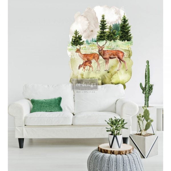 Fauna - Rub-On Furniture Decal Transfer by Redesign with Prima!