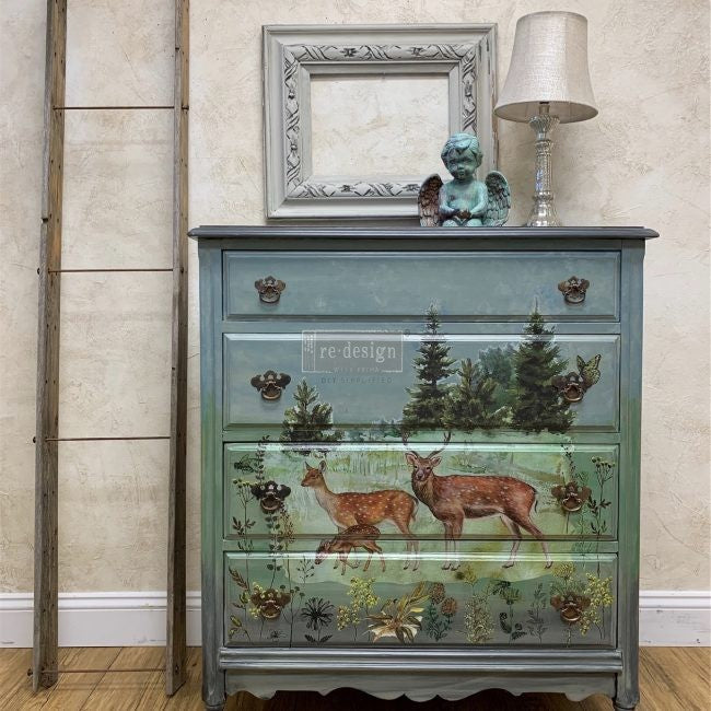 Fauna - Rub-On Furniture Decal Transfer by Redesign with Prima!
