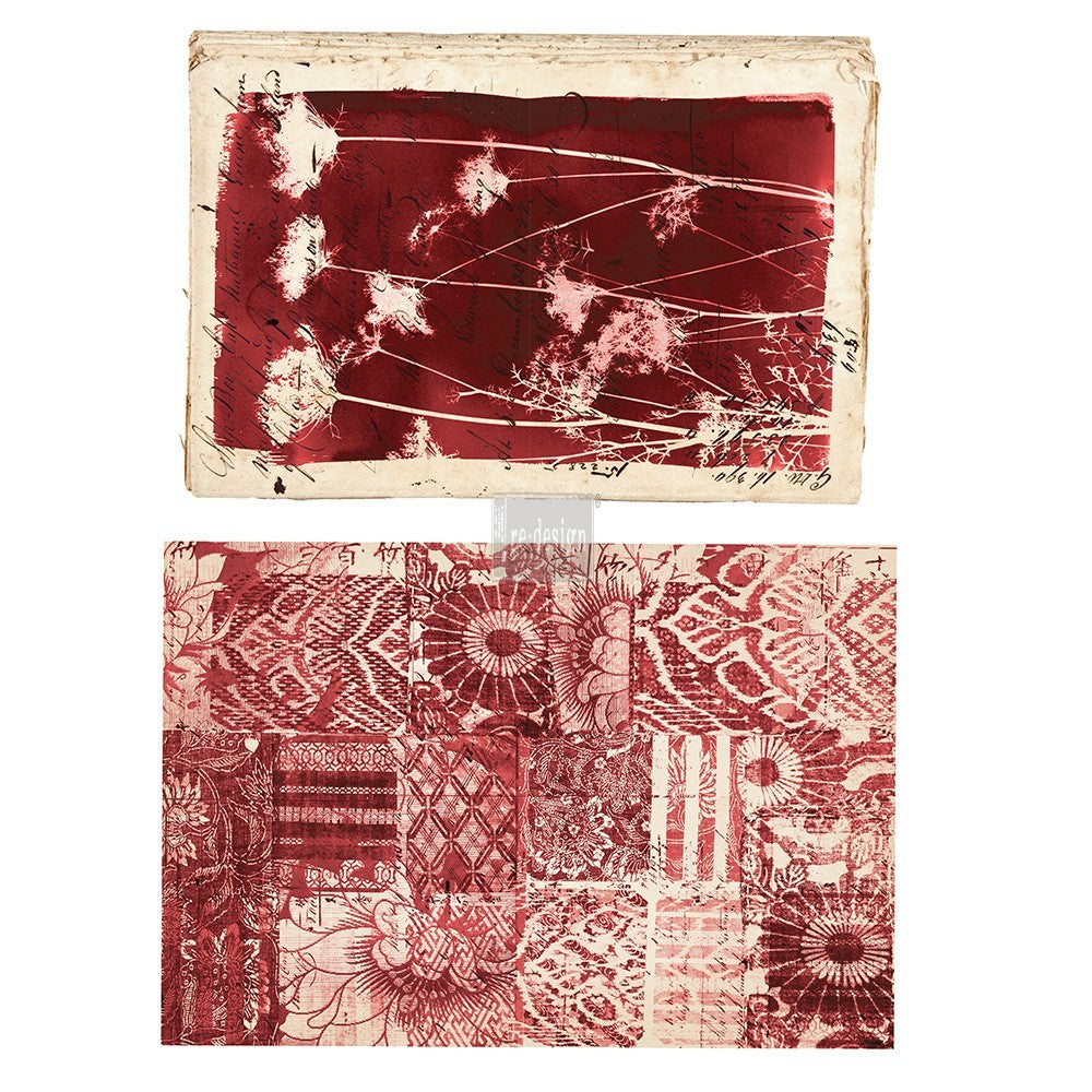 Botanical Print - Rub-On Furniture Decal Transfer by Redesign with Prima!