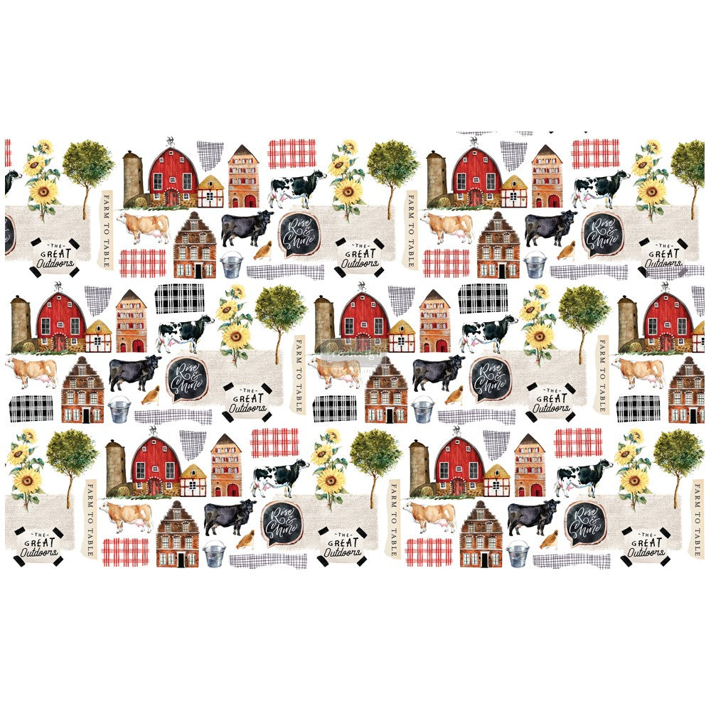 Farm to Table - Decoupage Decor Tissue Paper by Redesign with Prima!