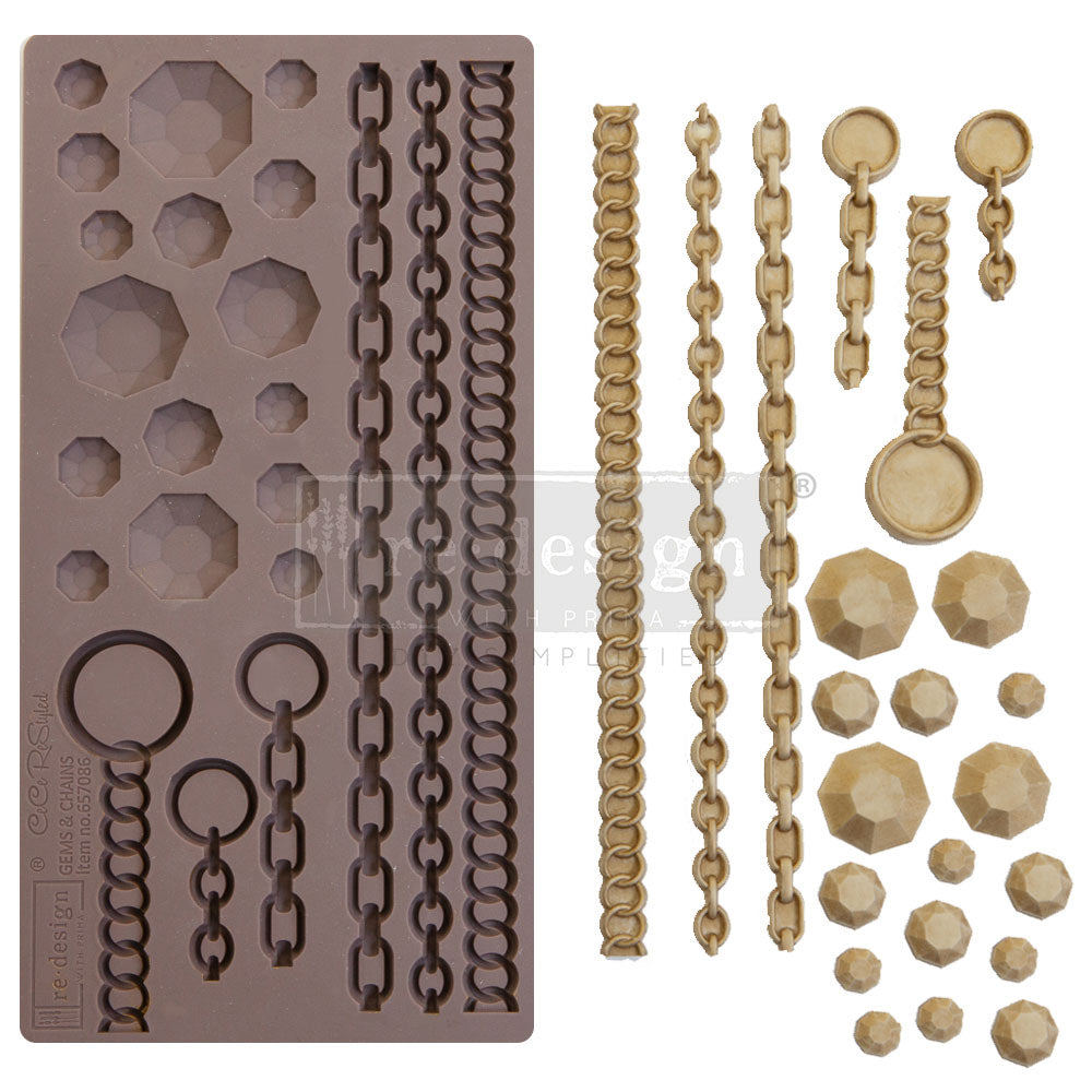 Gems & Chains - CECE - Decor Mould