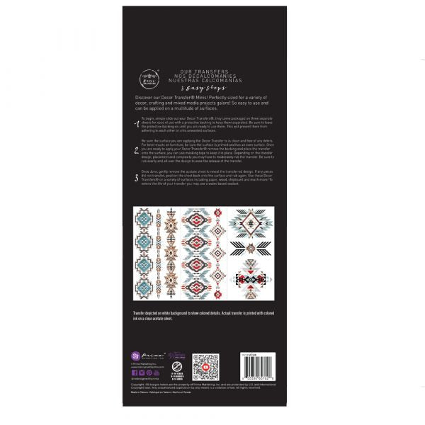 Something Tribal - Rub-On Furniture Decal Mini-Transfer by Redesign with Prima!