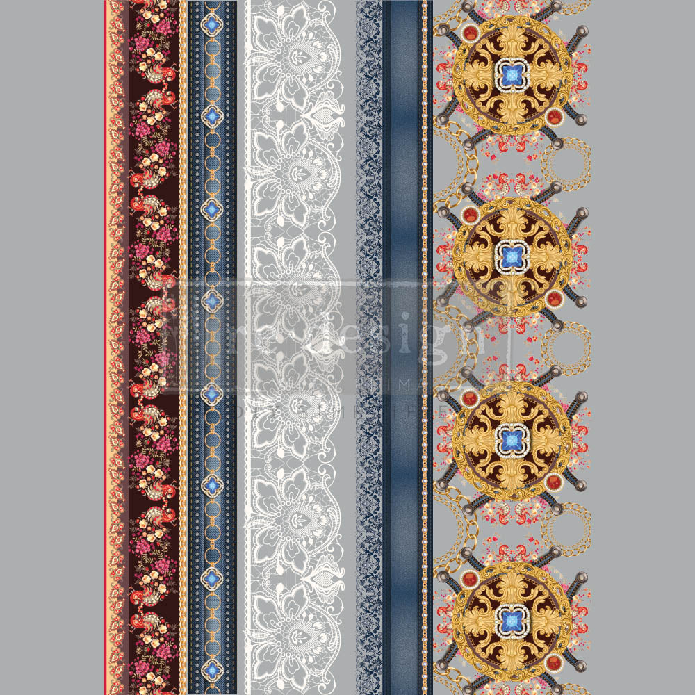 Divine in Denim - CECE - Rub-On Decor Furniture Transfer by Redesign with Prima!
