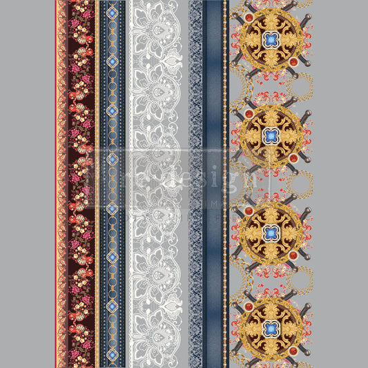 Divine in Denim - CECE - Rub-On Decor Furniture Transfer by Redesign with Prima!