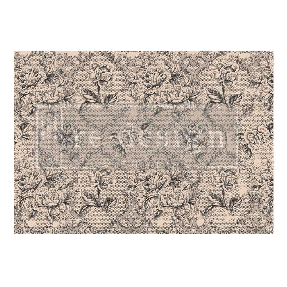 Antique Laces - A1 Decoupage Fiber Paper