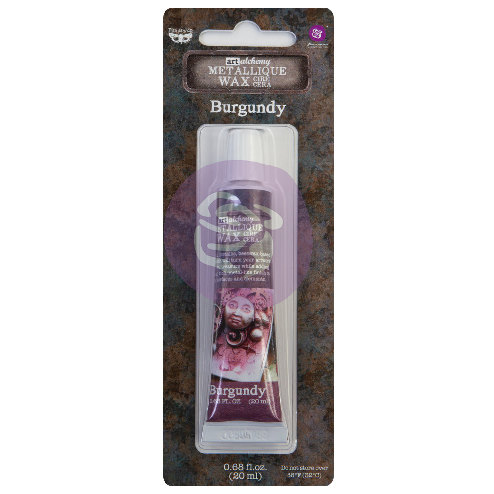 Burgundy Decor wax by Art Alchemy!1 TUBE, 20ML