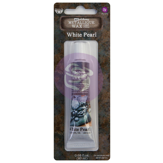 White Pearl Decor wax by Art Alchemy!1 TUBE, 20ML