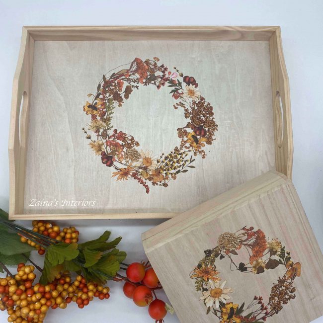 Dried Wildflowers - Rub-On Decor Middy-Transfer by Redesign with Prima!