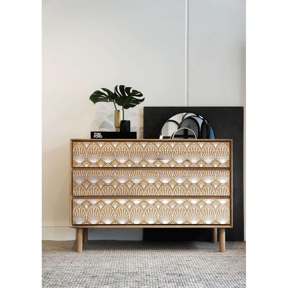 Art Deco - Stencil 20"x16" by Redesign with Prima!