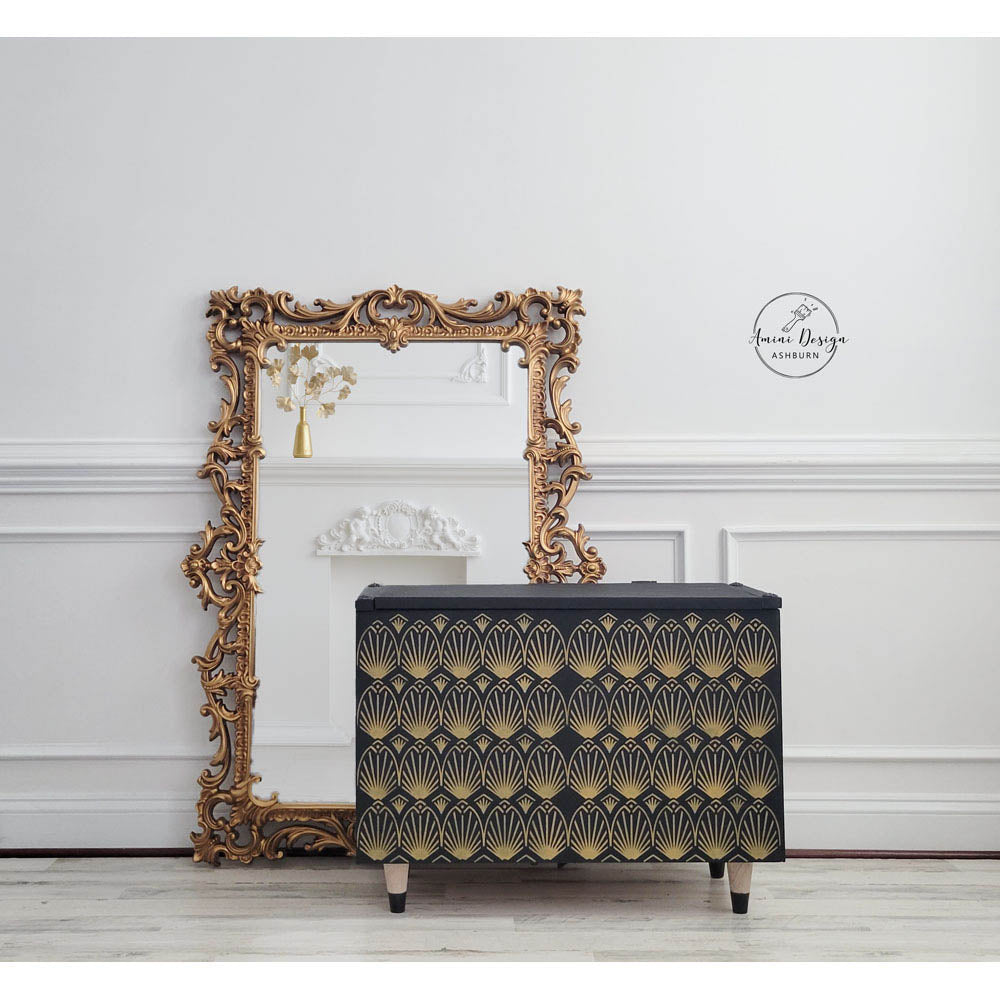 Art Deco - Stencil 20"x16" by Redesign with Prima!