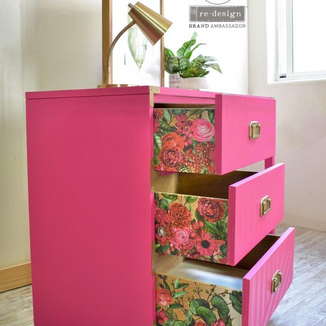 Earthly Delights Transfer by redesign with Prima! Furniture decal transfer!