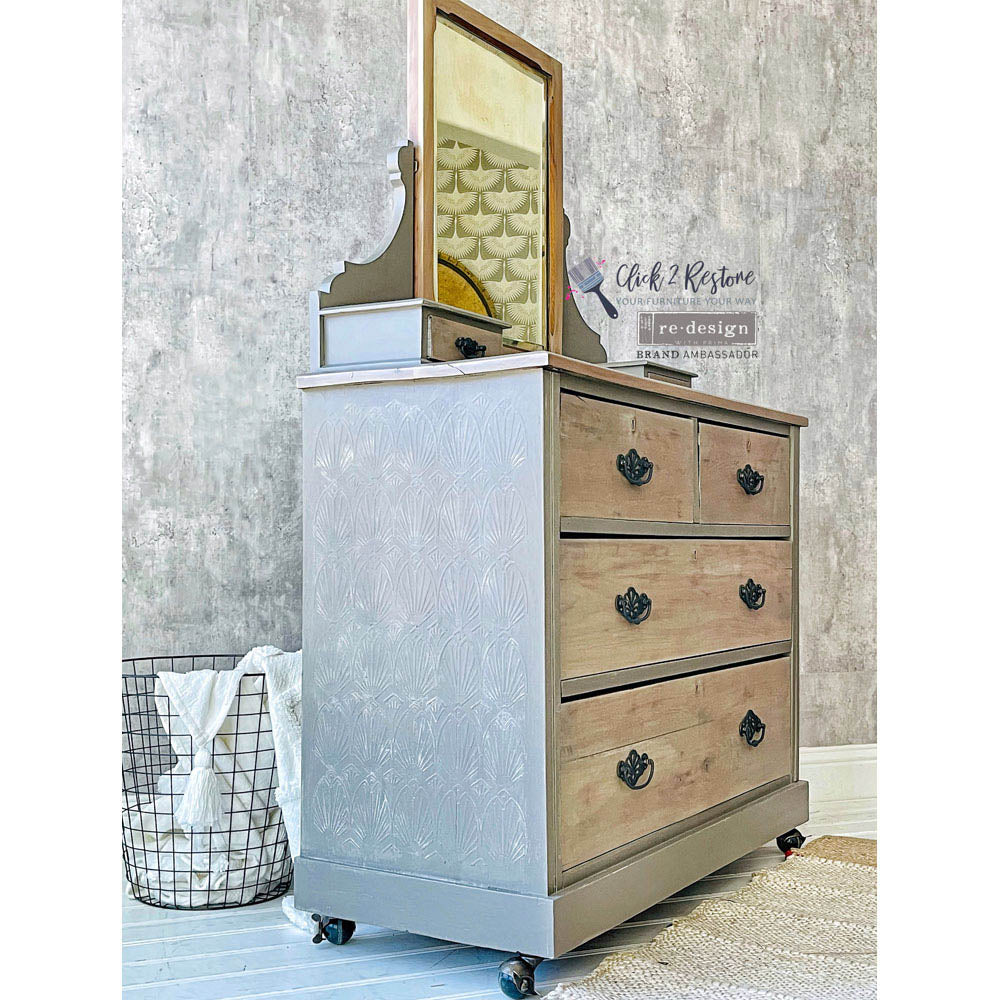 Art Deco - Stencil 20"x16" by Redesign with Prima!