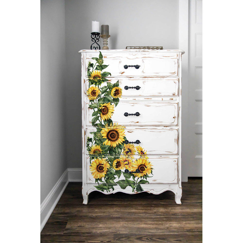Sunflower - Decal Transfer by Redesign with Prima!