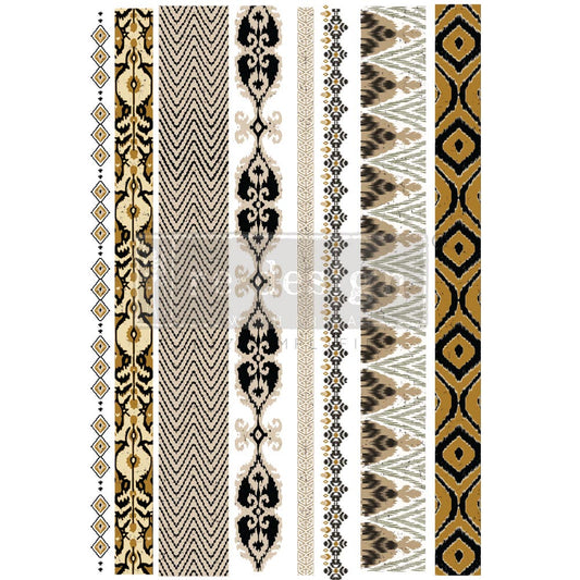 Exotic Borders - Decor transfer - Redesign with Prima - Furniture Decal Transfer!