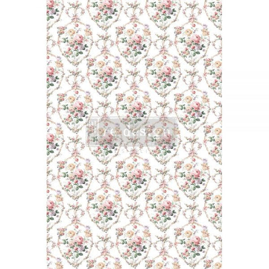 Floral Court - Discontinued - Furniture Decal Transfer ReDesign by Prima!