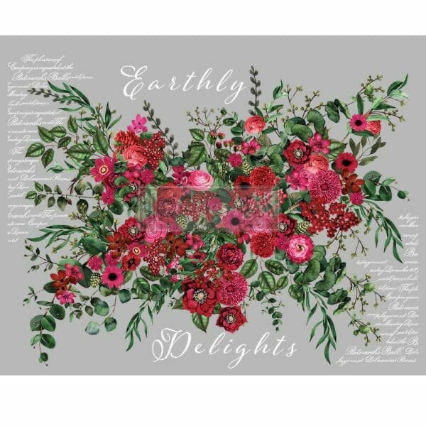 Earthly Delights Transfer by redesign with Prima! Furniture decal transfer!