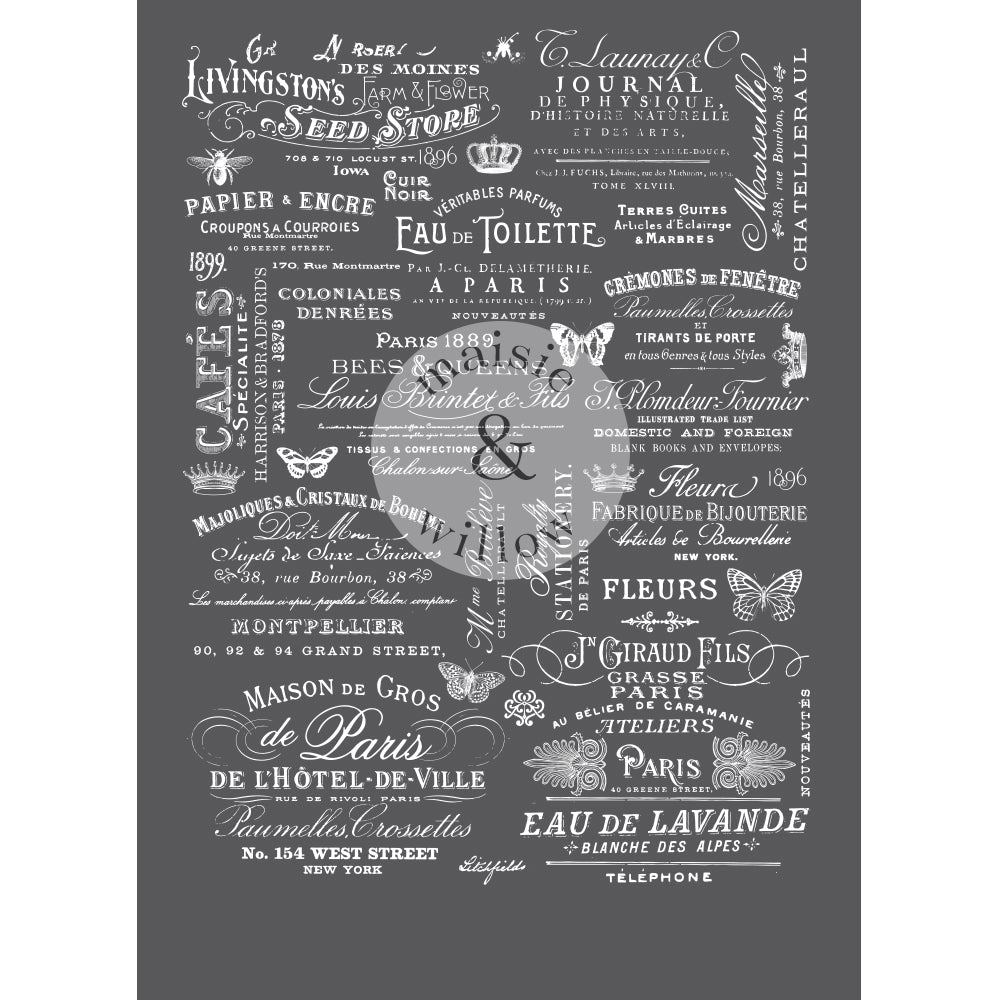 Delightful Labels -  decor transfer by Redesign with Prima!