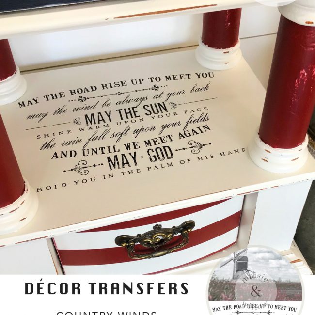 Country Winds- Decal Transfer by Maisie & Willow by Prima!