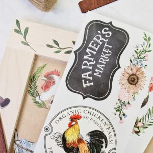 Morning Farmhouse - Rub-On Furniture Decal Mini-Transfer by Redesign with Prima!