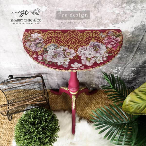 Dreamy Florals - Rub-On Furniture Decal Mini-Transfer by Redesign with Prima!