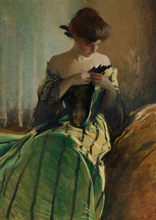 Study in Black and Green