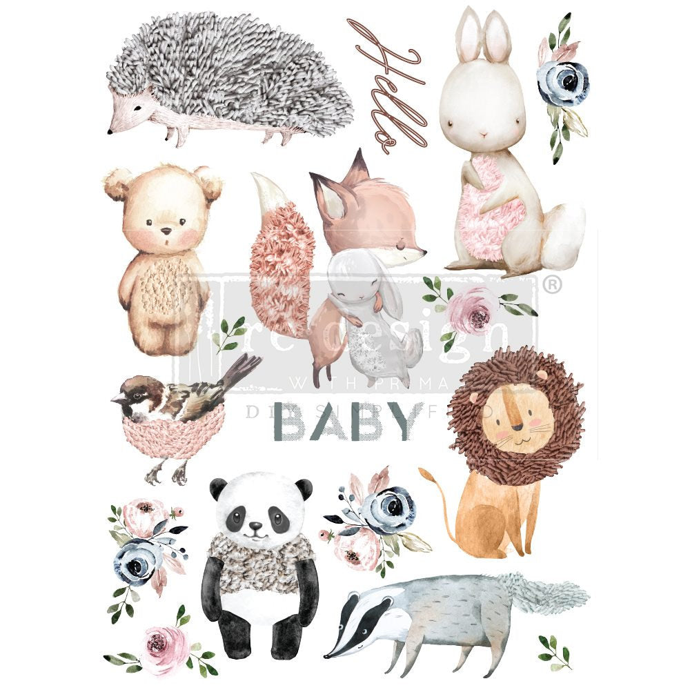 Hello Baby Transfer by Redesign with Prima!