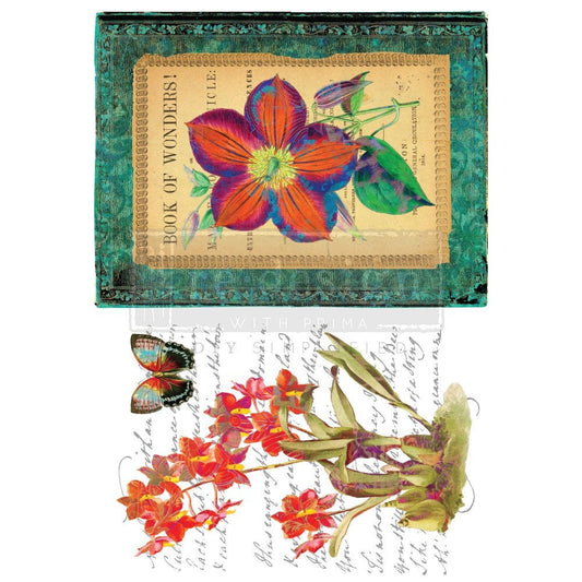 Wondrous Flora - Furniture Decal Transfer by Redesign with Prima!