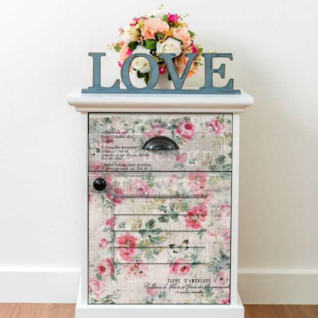 Floral Wallpaper - Decoupage Paper