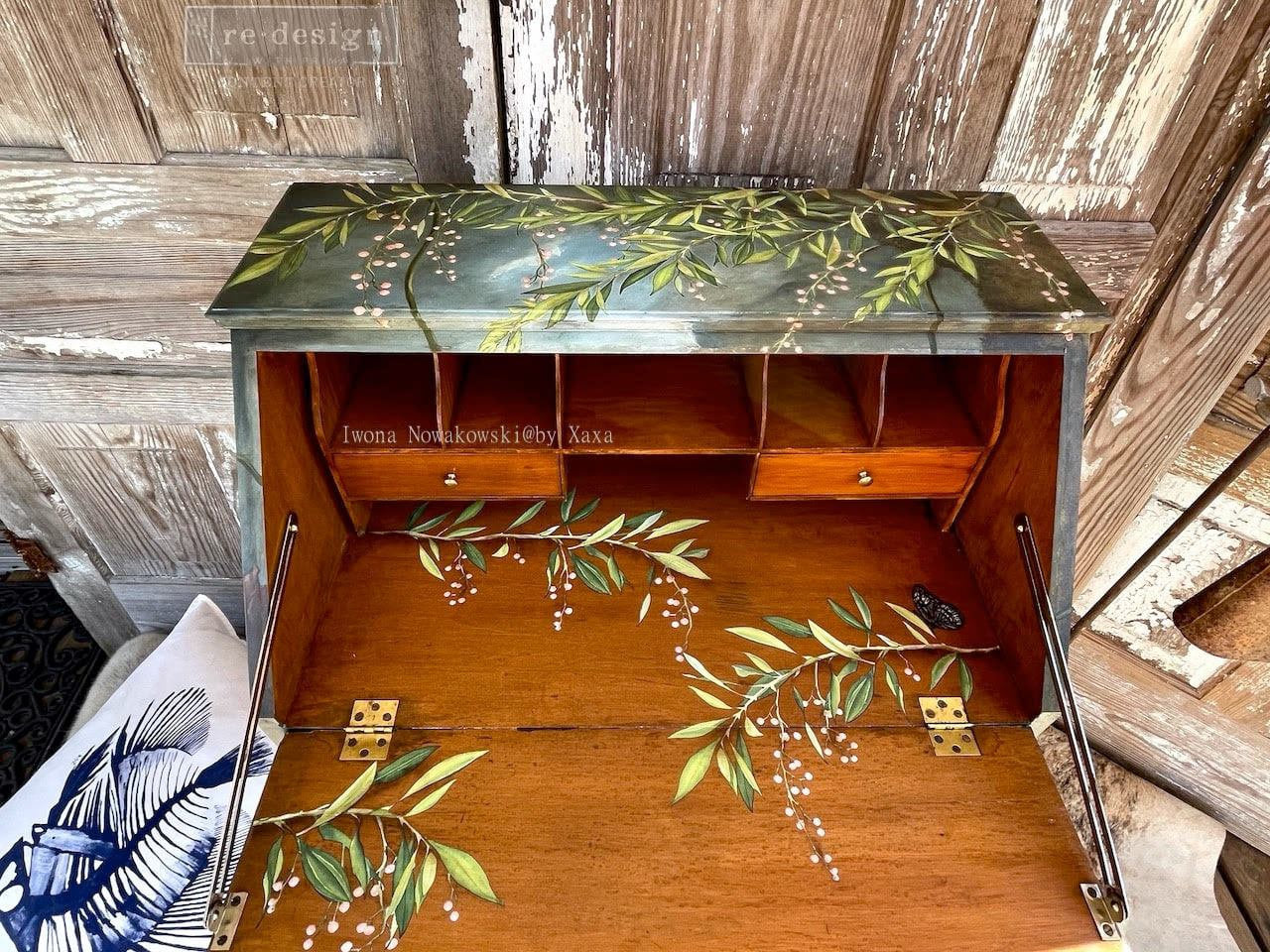 Spring Branch Decor Transfer by Redesign with Prima