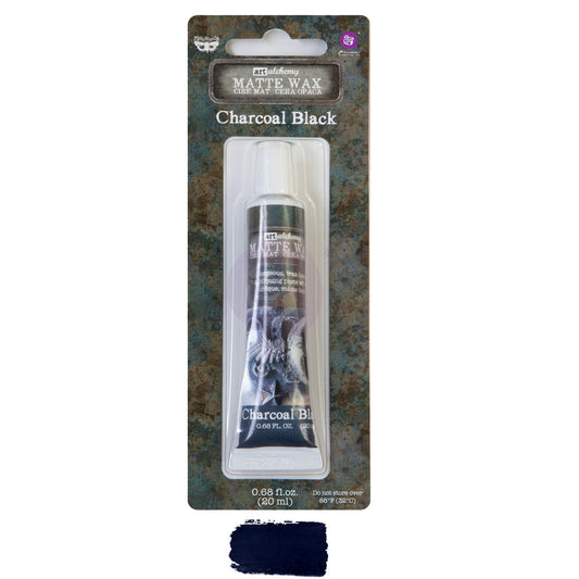 Charcoal Black wax paste - Decor wax by Art Alchemy!